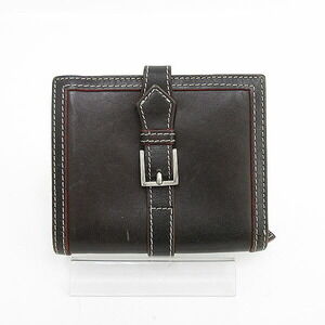 BURBERRY BLUE LABEL Bi fold Wallet Brown Leather